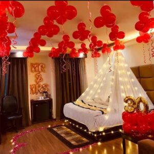 Romantic Mr & Mrs Canopy Decor