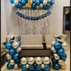 Blue & Silver Chrome Birthday Surprise