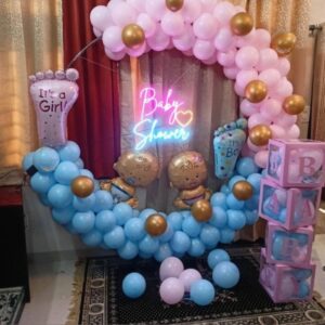 Baby Shower Ring Birthday Decor