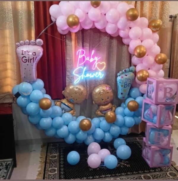 Baby Shower Ring Birthday Decor