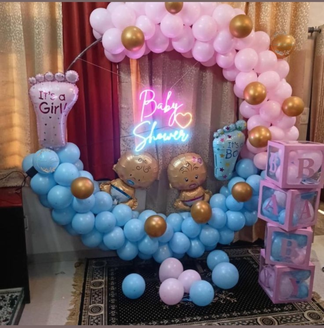 Baby Shower Ring Birthday Decor