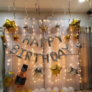 Silver Golden Surprise Decor