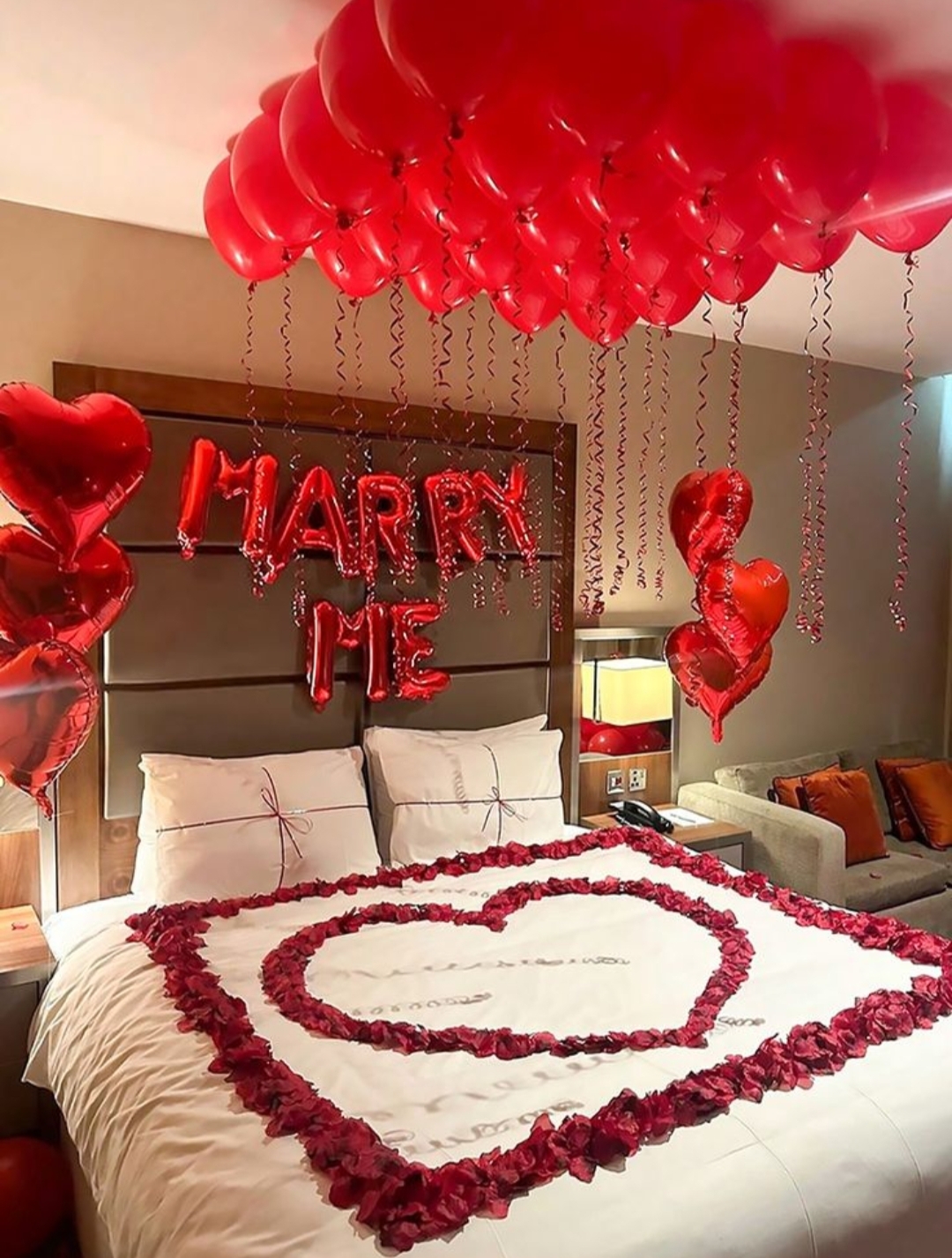 Romantic Love Proposal Decor