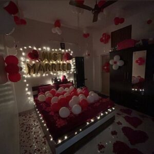 Romantic 1st Night Surprise Decor