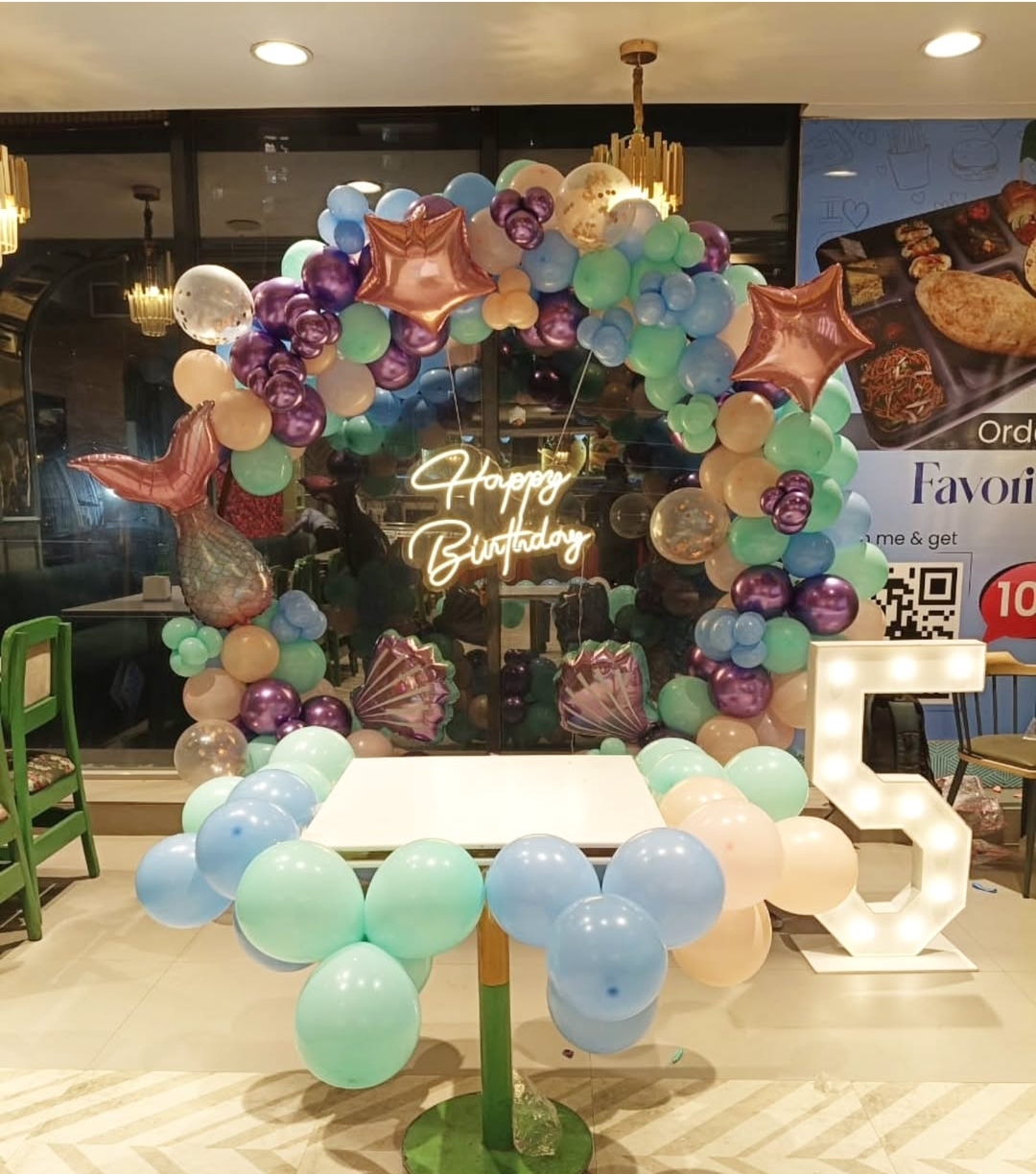 Mermaid Theme Ring Birthday Surprise