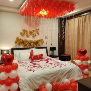 Just Married Romantic Decoration