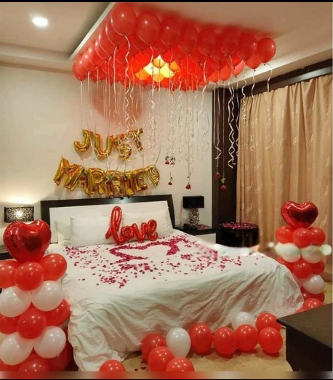 Just Married Romantic Decoration