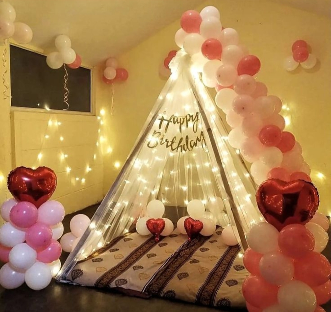 Cabana Romantic Birthday Surprise
