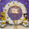 White And Gold Ring Birthday Surprise