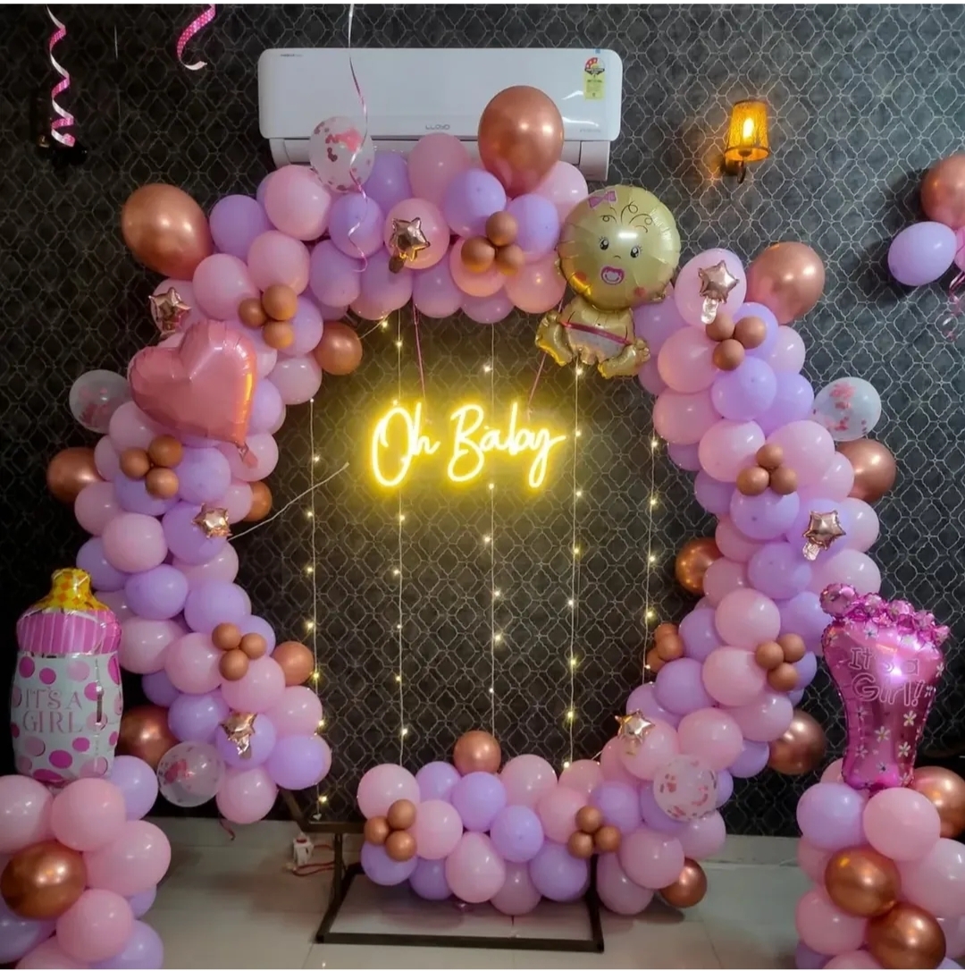 Pastel Theme oh Baby Ring Decor