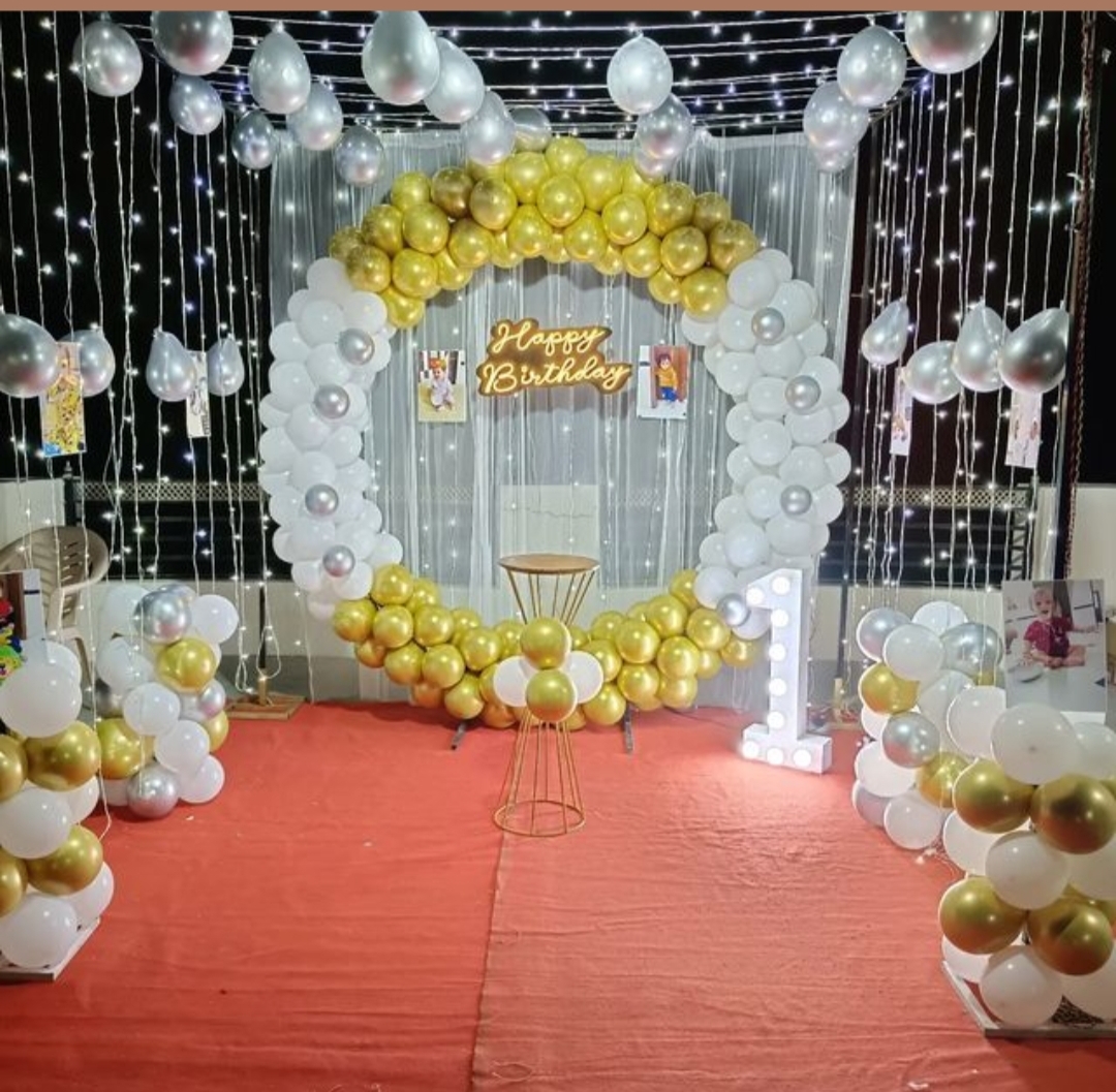 1st Birthday Ring Decoration
