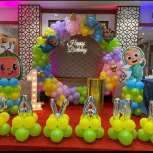 Coco Melon Theme Ring Decor