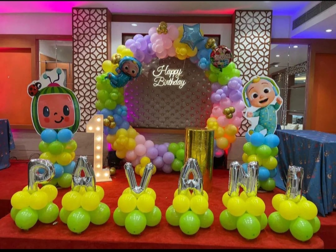 Coco Melon Theme Ring Decor