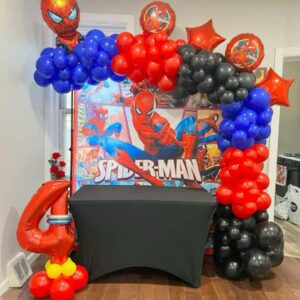 Spider-man Themed Birthday Decoration