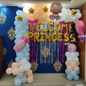 Welcome Baby Princess Decor