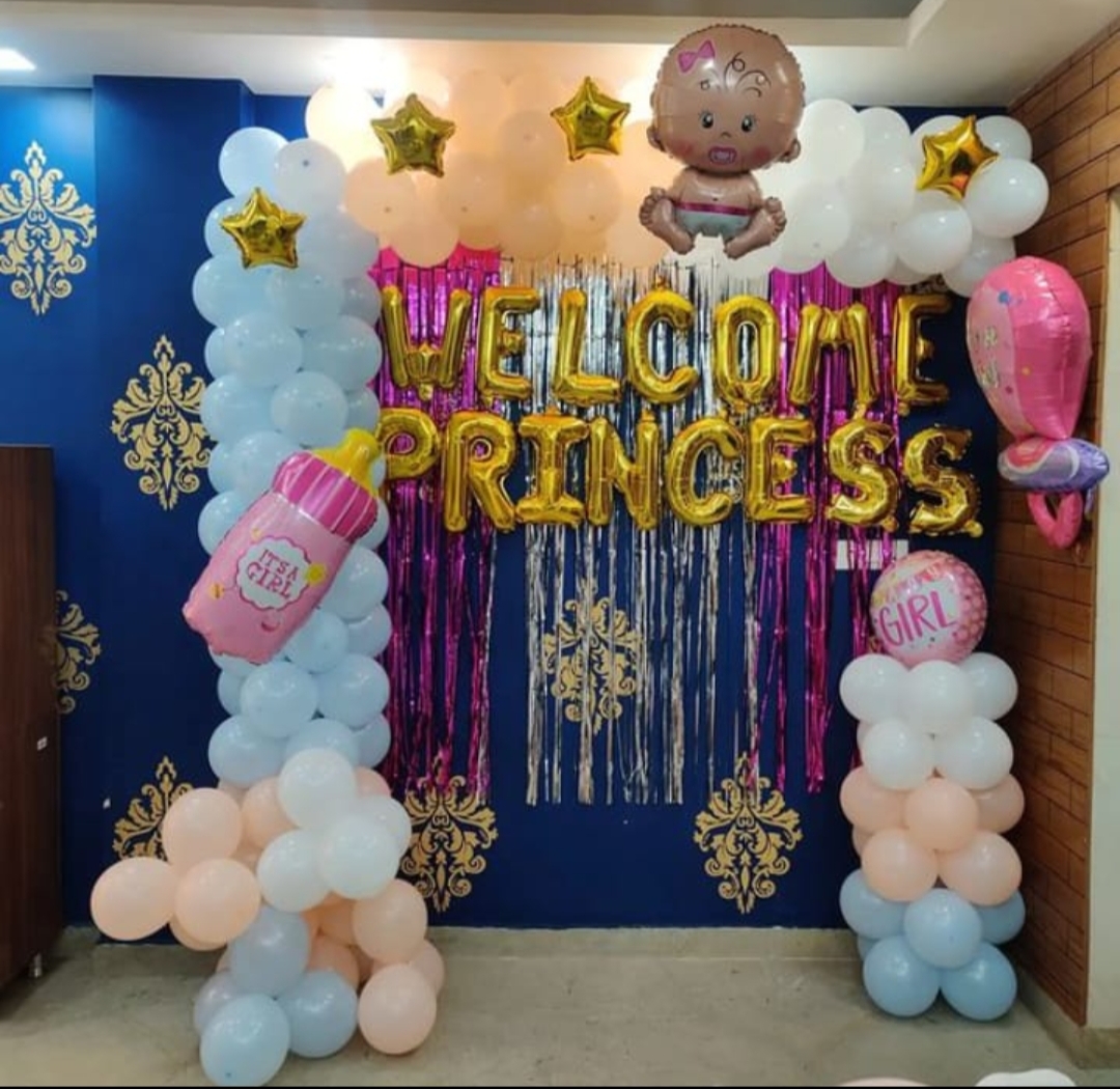 Welcome Baby Princess Decor