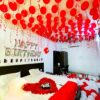 Red Theme Birthday Surprise