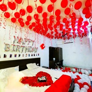 Red Theme Birthday Surprise