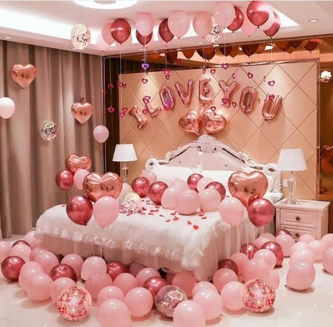 Romantic Room Proposal Surprise