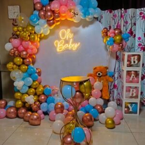 Multicolour Oh Baby Ring Decor
