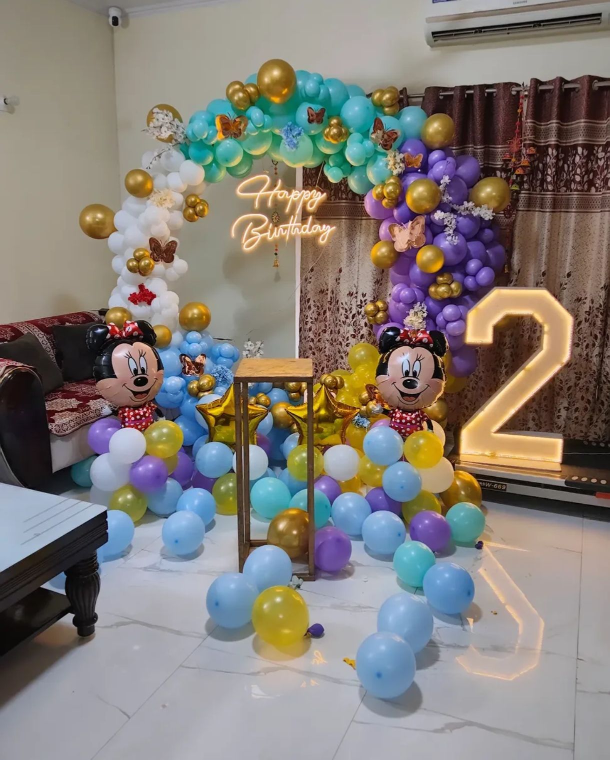 Minni Mouse Theme Ring Birthday Surprise