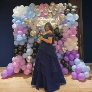 Balloon Wall Birthday Surprise