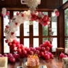 Red And White Ring Birthday Surprise