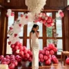 Red And White Ring Birthday Surprise