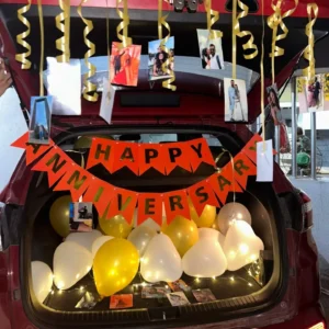 Happy Anniversary Car Decor