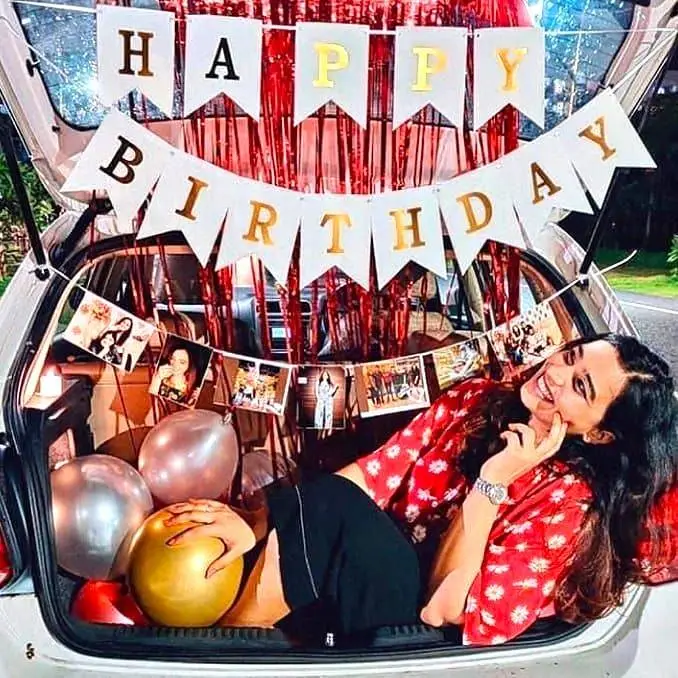 Car Decor For Birthday Surprise