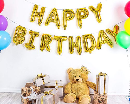 Add Happy Birthday Foil